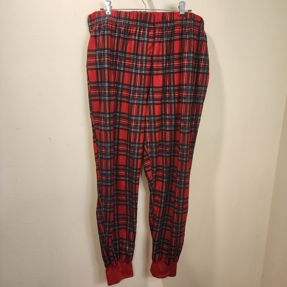 Carisma Christmas Red Plaid pajama pants size XL - Picture 3 of 8